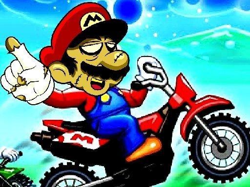 Super Mario Halloween Wheelie - Click Jogos